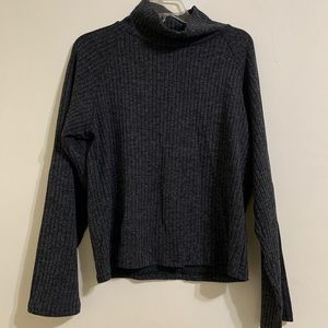 Charcoal turtleneck